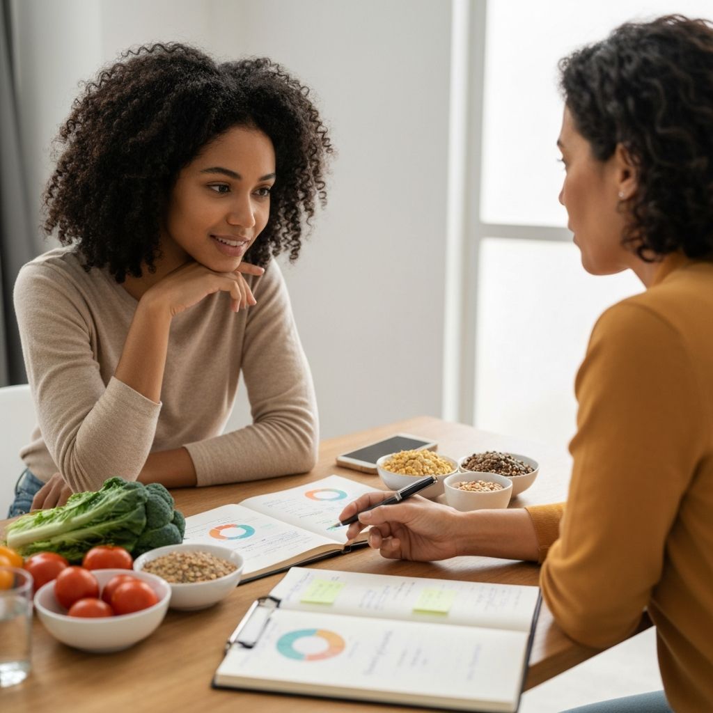 Nutrition consultation and healthy lifestyle planning